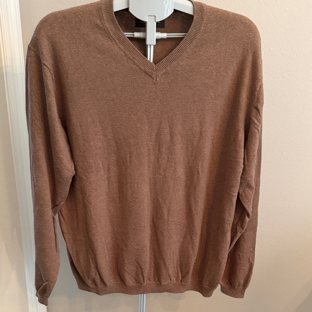 Pronto Uomo Cotton Cashmere V Neck